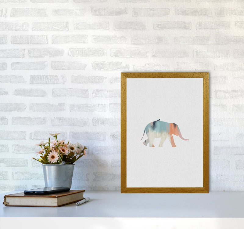 Pastel Elephant Print By Orara Studio Animal Art Print A3 Print Only