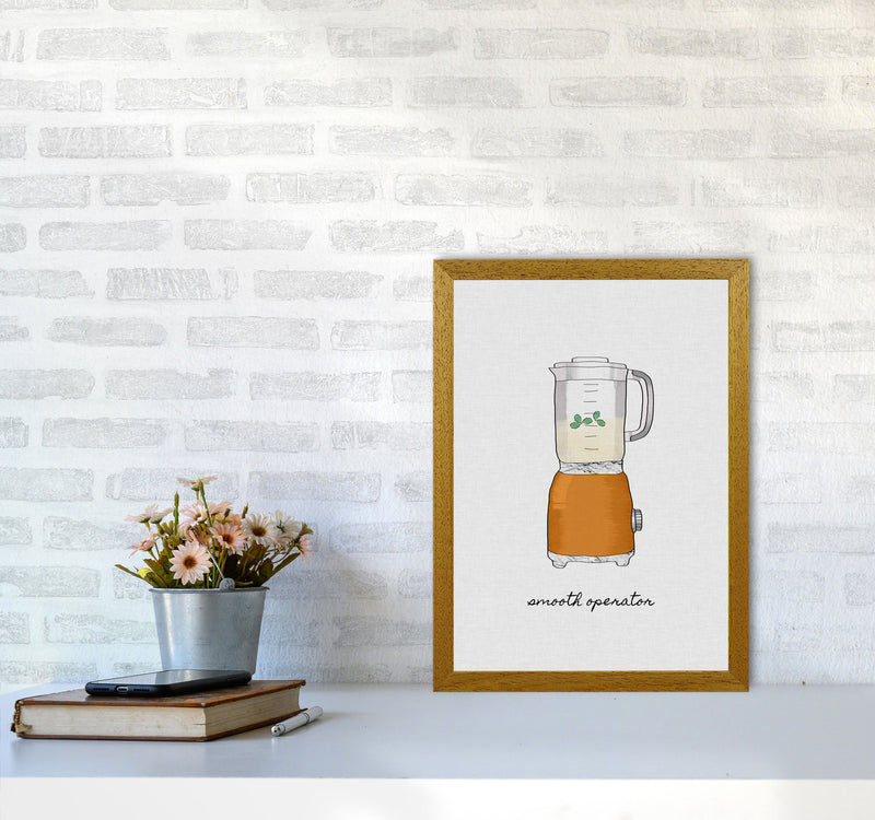 Smooth Operator Print By Orara Studio, Framed Kitchen Wall Art A3 Print Only