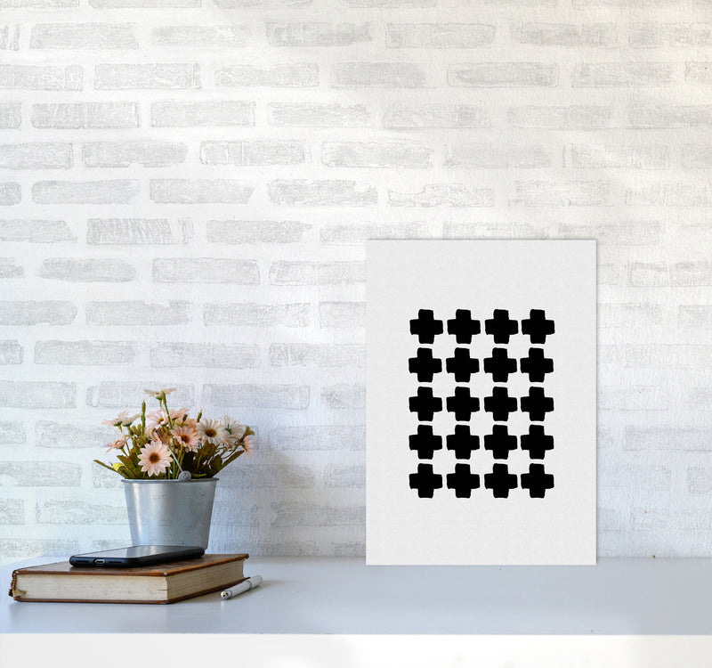 Black And White Abstract III Print By Orara Studio A3 Black Frame