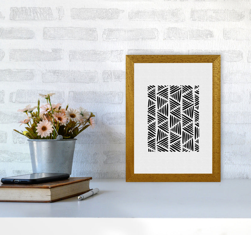 Black And White Abstract I Print By Orara Studio A4 Print Only