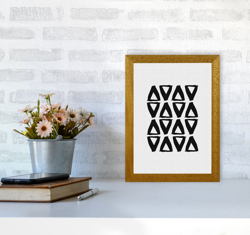 Black And White Abstract II Print By Orara Studio A4 Print Only
