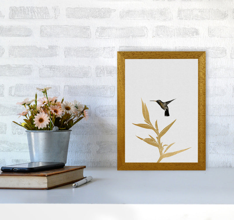 Hummingbird & Flower II Print By Orara Studio A4 Print Only