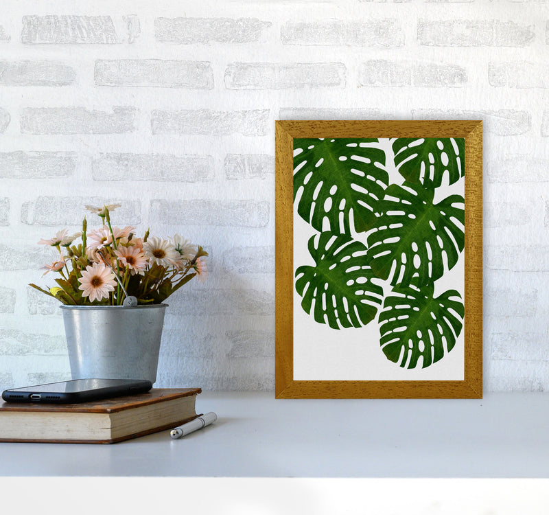 Monstera Leaf I Print By Orara Studio, Framed Botanical & Nature Art Print A4 Print Only