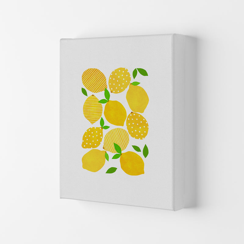 Lemon Crowd Print By Orara Studio, Framed Kitchen Wall Art Canvas