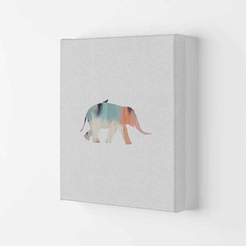 Pastel Elephant Print By Orara Studio Animal Art Print Canvas