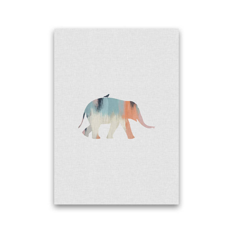 Pastel Elephant Print By Orara Studio Animal Art Print Print Only