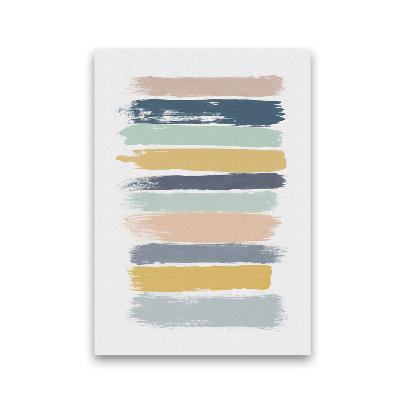 Pastel Stripes Print By Orara Studio Print Only