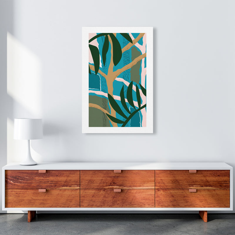 Jungle Tree Abstract  Art Print by Pixy Paper A1 Canvas
