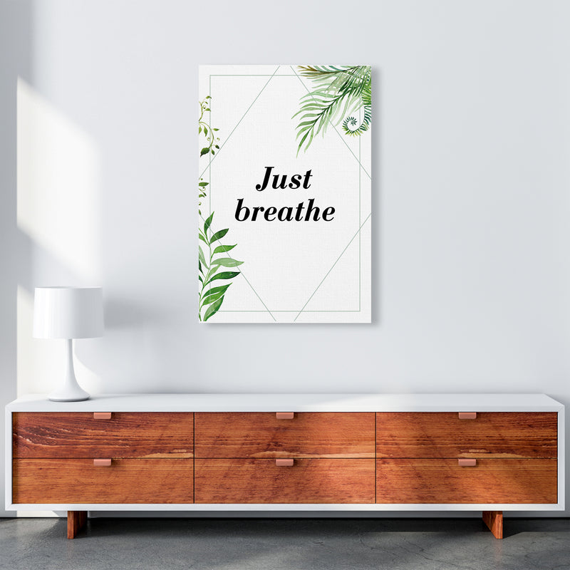 Just Breathe Exotic  Art Print by Pixy Paper A1 Canvas