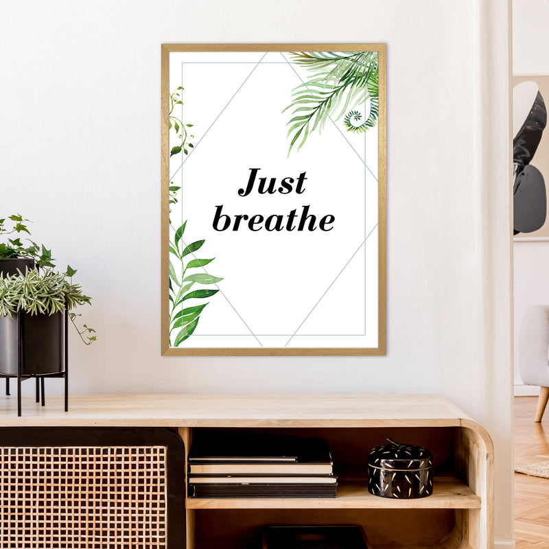 Just Breathe Exotic  Art Print by Pixy Paper A1 Print Only