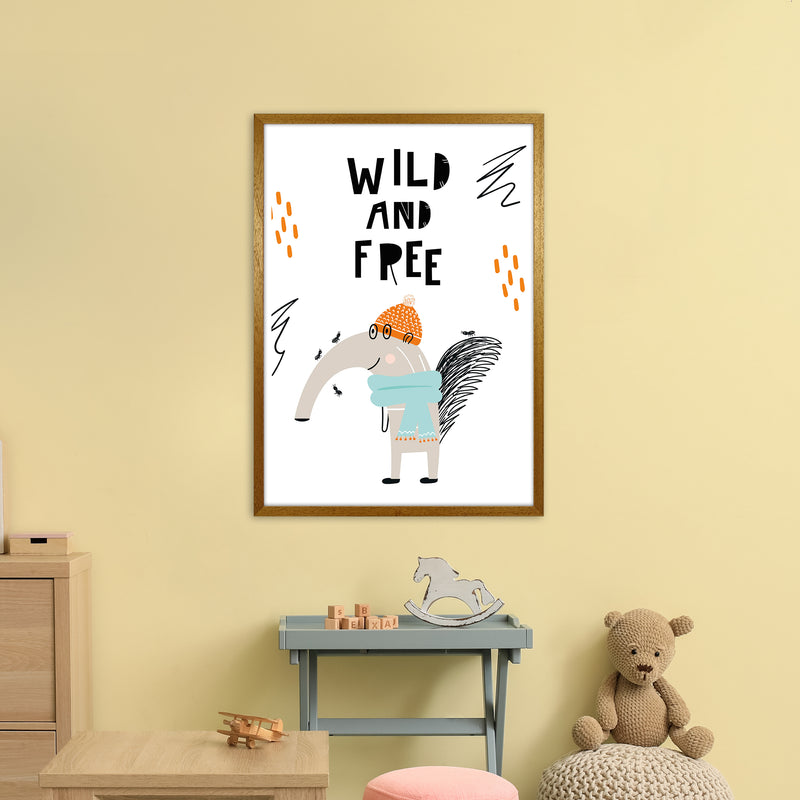 Wild And Free Animal Pop  Art Print by Pixy Paper A1 Print Only
