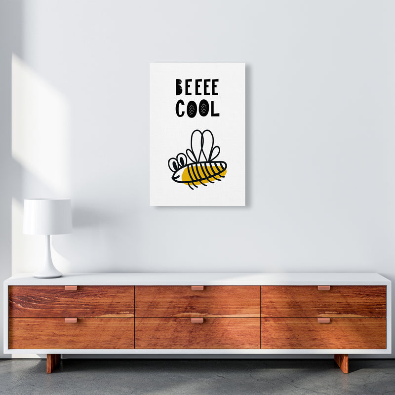 Bee Cool Pop  Art Print by Pixy Paper A2 Canvas