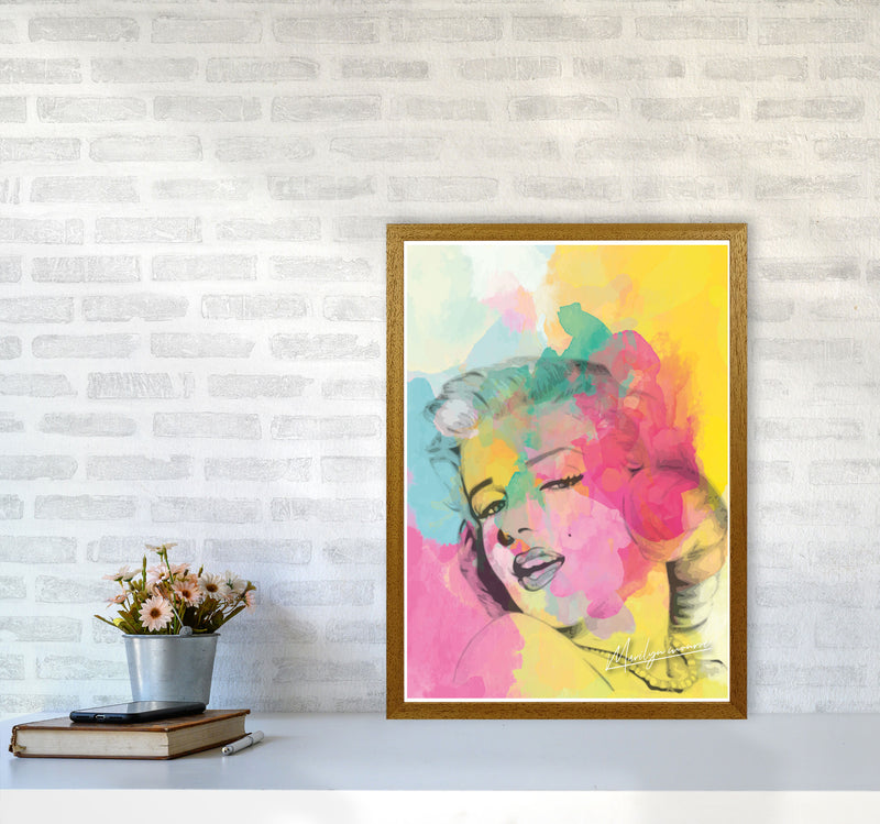 Marilyn Monroe In Colour Modern Print A2 Print Only