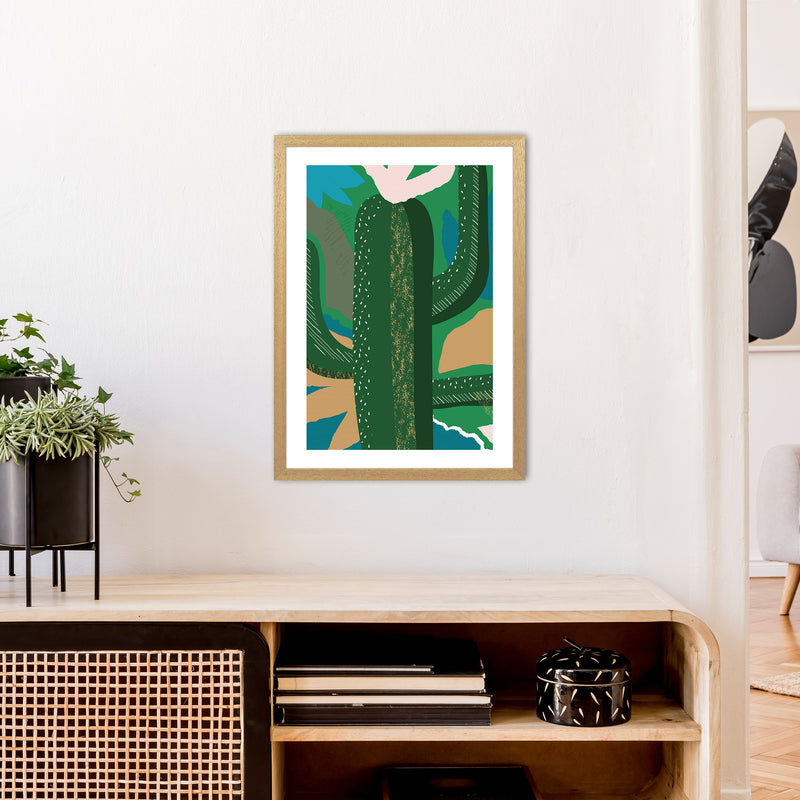 Cactus Jungle Abstract  Art Print by Pixy Paper A2 Print Only