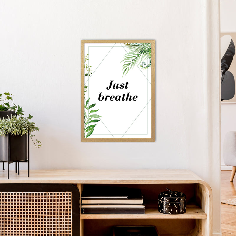 Just Breathe Exotic  Art Print by Pixy Paper A2 Print Only