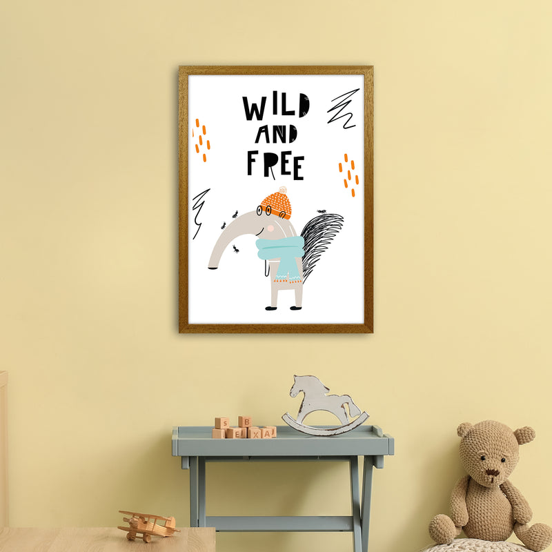 Wild And Free Animal Pop  Art Print by Pixy Paper A2 Print Only