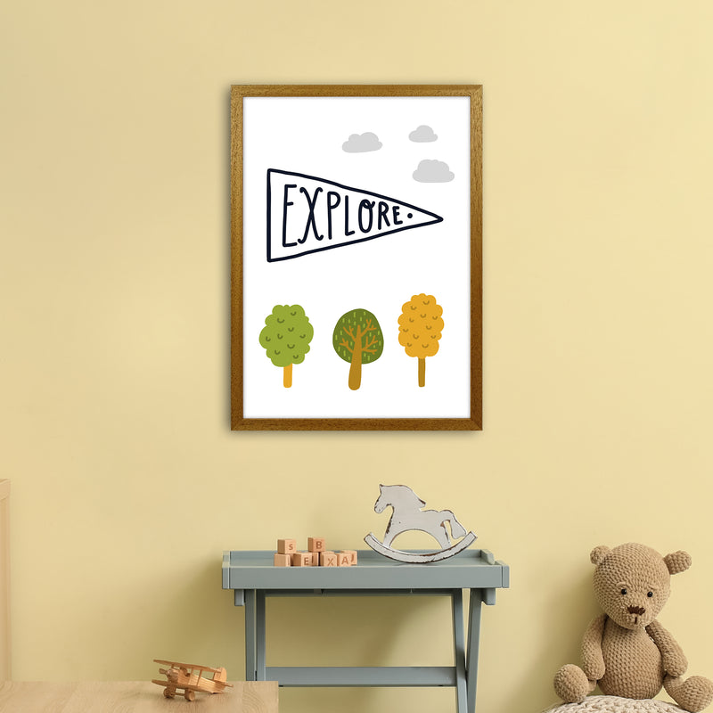 Little Explorer Sign  Art Print by Pixy Paper A2 Print Only