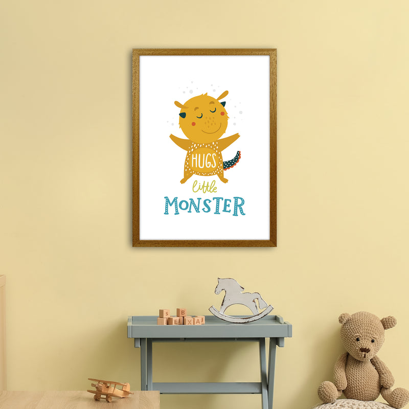 Little Monsters Hug  Art Print by Pixy Paper A2 Print Only