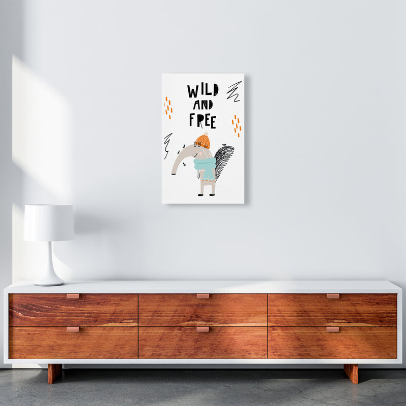 Wild And Free Animal Pop  Art Print by Pixy Paper A3 Canvas