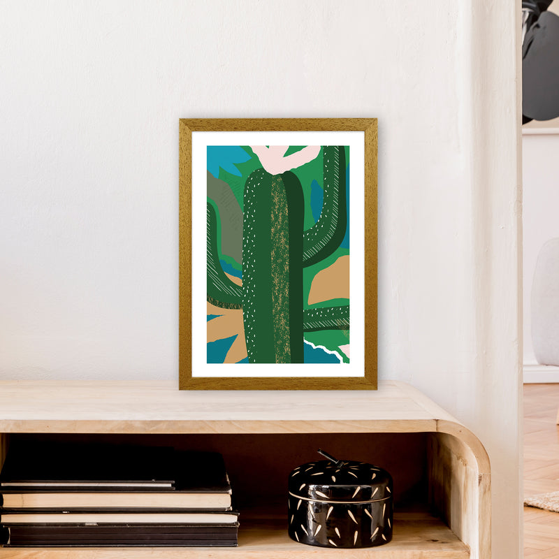 Cactus Jungle Abstract  Art Print by Pixy Paper A3 Print Only