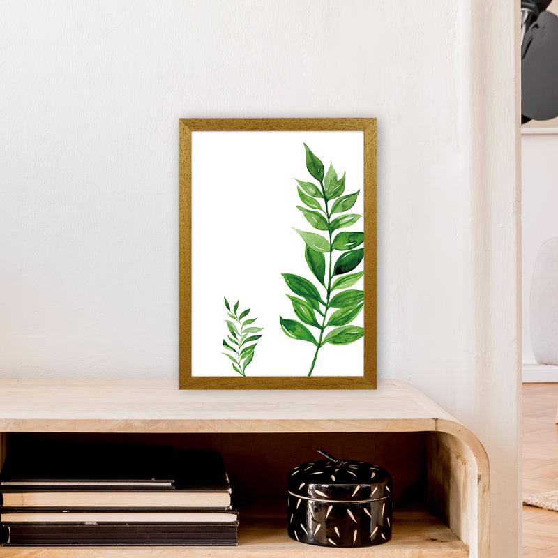 Side Leaf Exotic  Art Print by Pixy Paper A3 Print Only