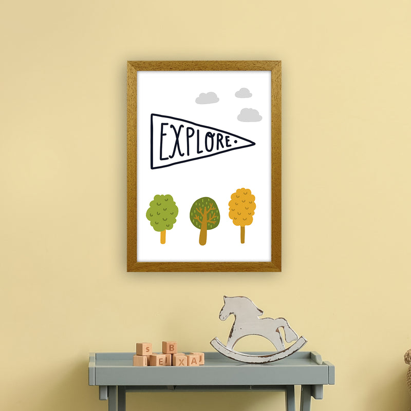 Little Explorer Sign  Art Print by Pixy Paper A3 Print Only
