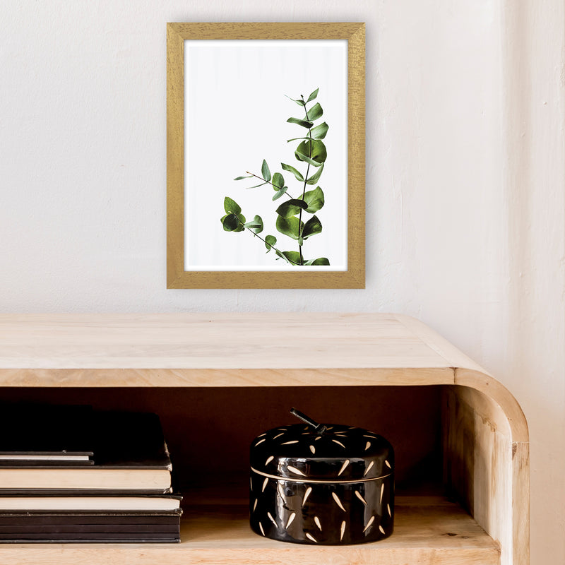 Elegant Green Plant  Art Print by Pixy Paper A4 Print Only
