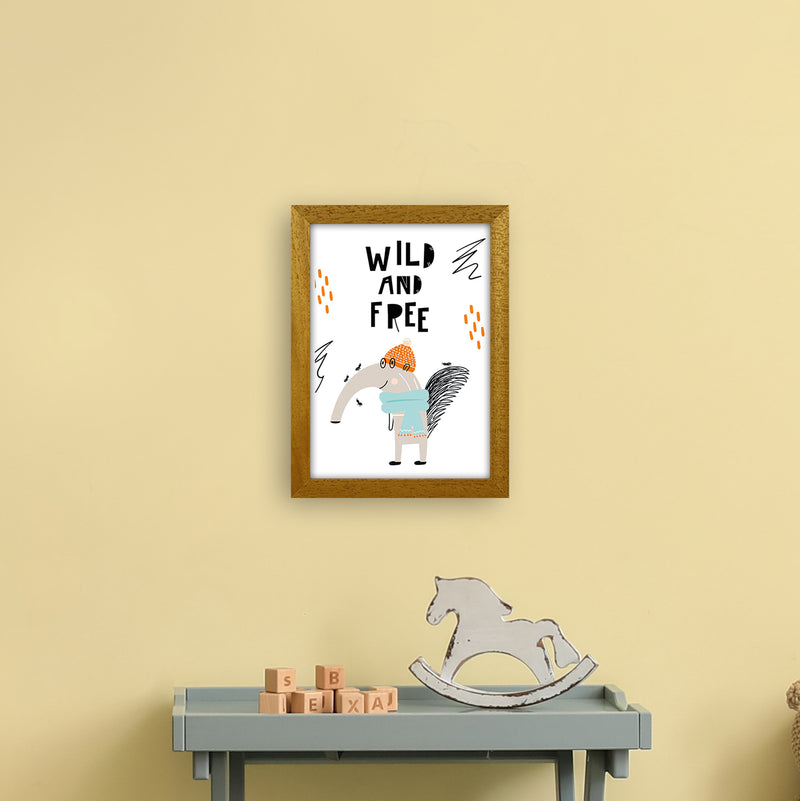 Wild And Free Animal Pop  Art Print by Pixy Paper A4 Print Only