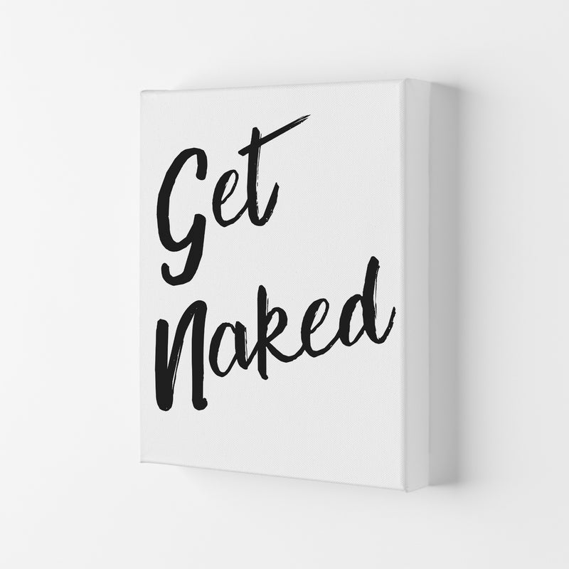 Get Naked 2, Bathroom Modern Print, Framed Bathroom Wall Art Canvas