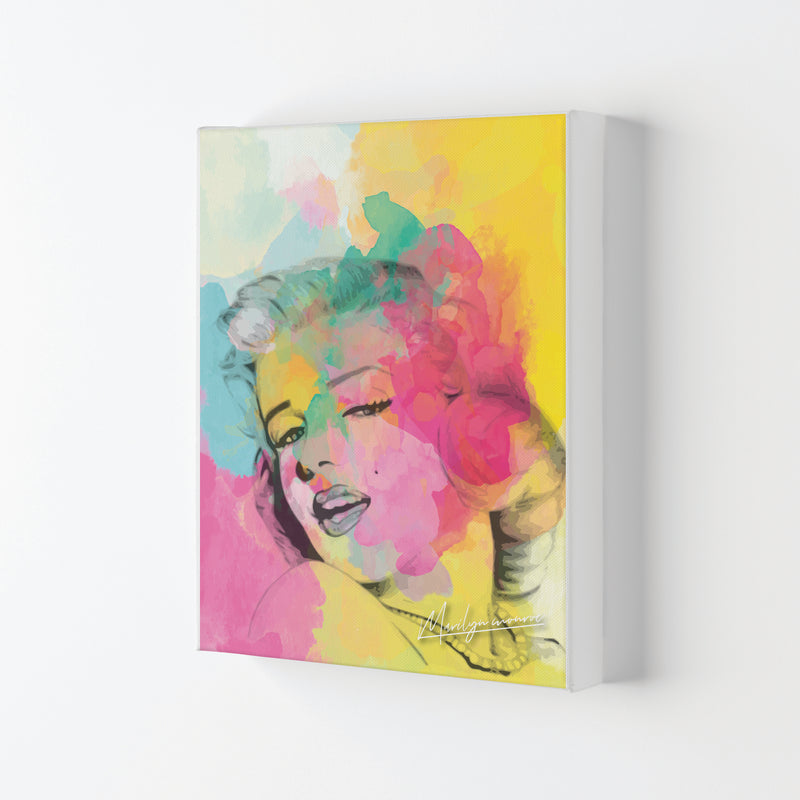 Marilyn Monroe In Colour Modern Print Canvas