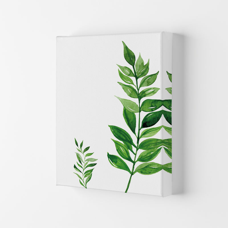 Side Leaf Exotic  Art Print by Pixy Paper Canvas