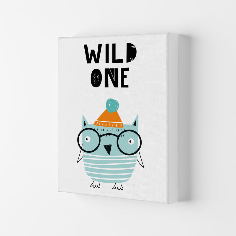 Wild One Owl Animal Pop  Art Print by Pixy Paper Canvas