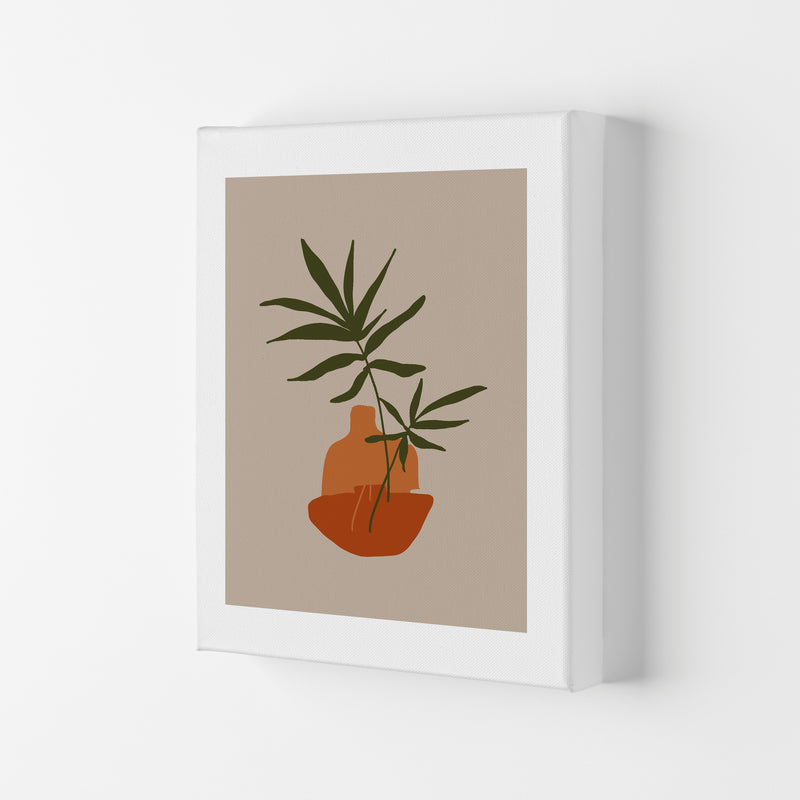 Autumn Plant abstract Art Print by Pixy Paper Canvas