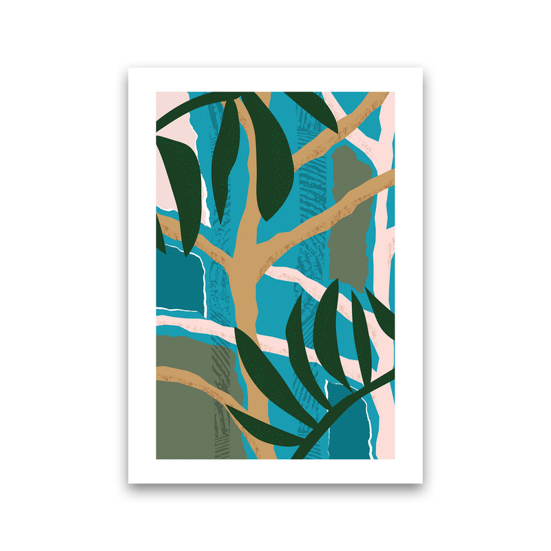 Jungle Tree Abstract  Art Print by Pixy Paper Print Only