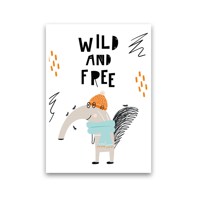 Wild And Free Animal Pop  Art Print by Pixy Paper Print Only