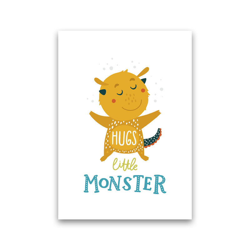 Little Monsters Hug  Art Print by Pixy Paper Print Only