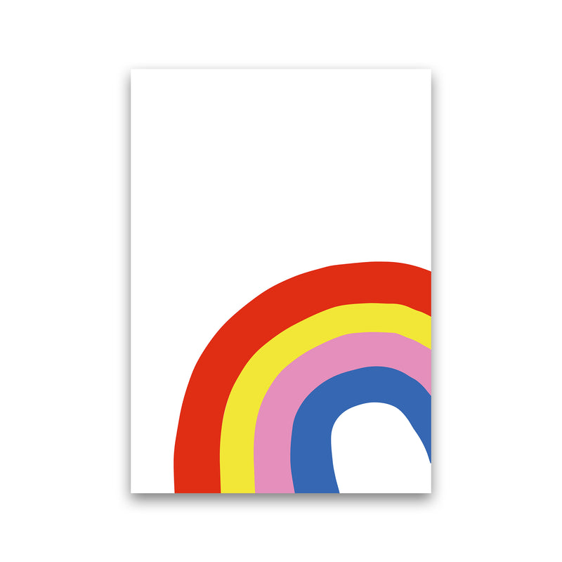 Rainbow In Corner  Art Print by Pixy Paper Print Only