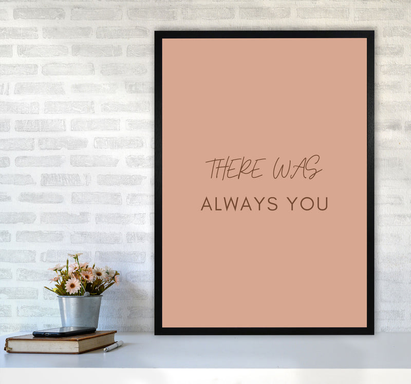 There was you Art Print by Proper Job Studio A1 White Frame