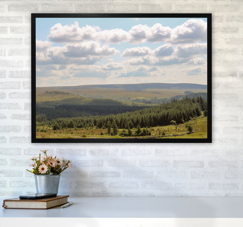 Dartmoor, 2021 Art Print by Proper Job Studio A1 White Frame