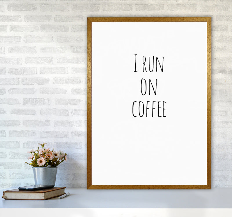 Coffee Quote Art Print by Proper Job Studio A1 Print Only