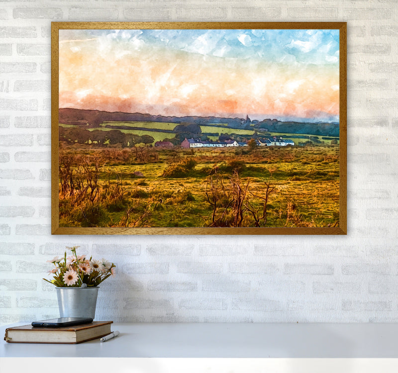 Looking over Dartmoor A1 Print Only