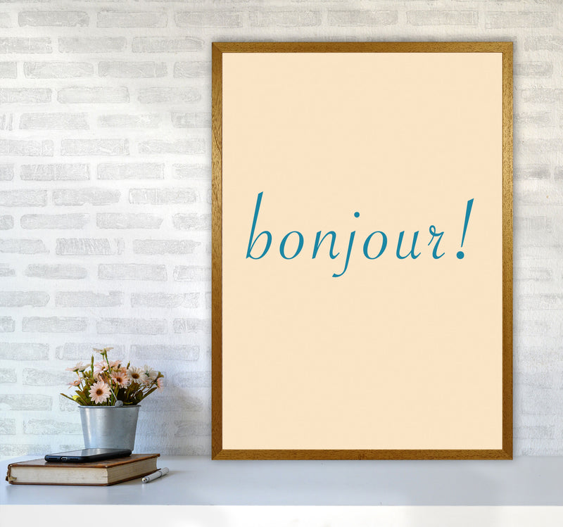 Bonjour Art Print by Proper Job Studio A1 Print Only