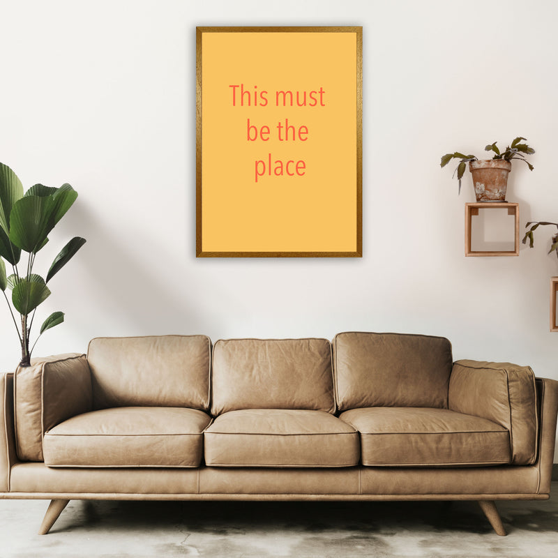 This must be the place Art Print by Proper Job Studio A1 Print Only