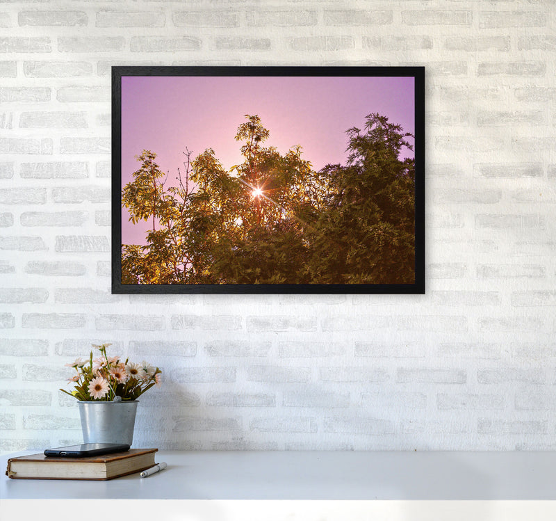 Blush Sunrise Art Print by Proper Job Studio A2 White Frame