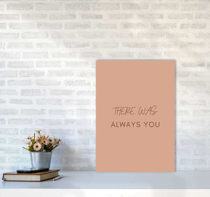 There was you Art Print by Proper Job Studio A2 Black Frame