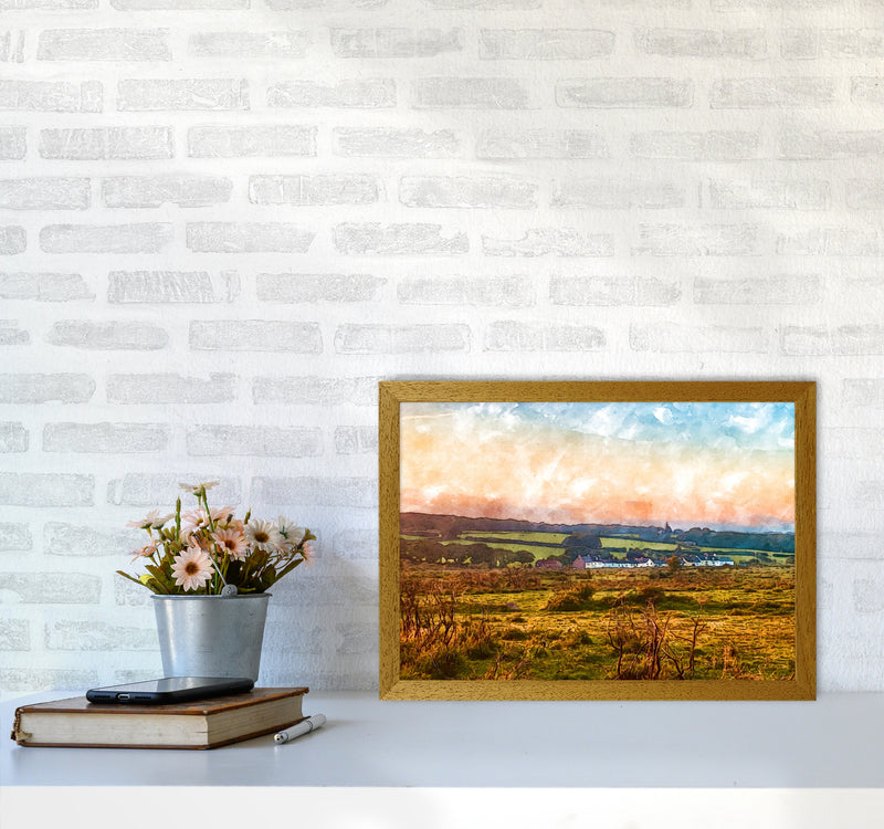 Looking over Dartmoor A3 Print Only