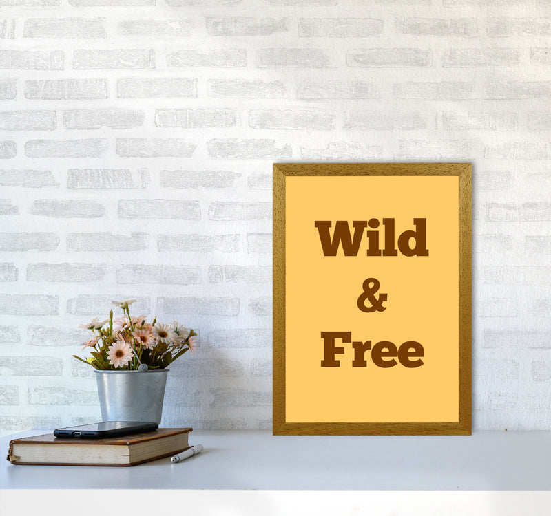 Wild & Free Art Print by Proper Job Studio A3 Print Only
