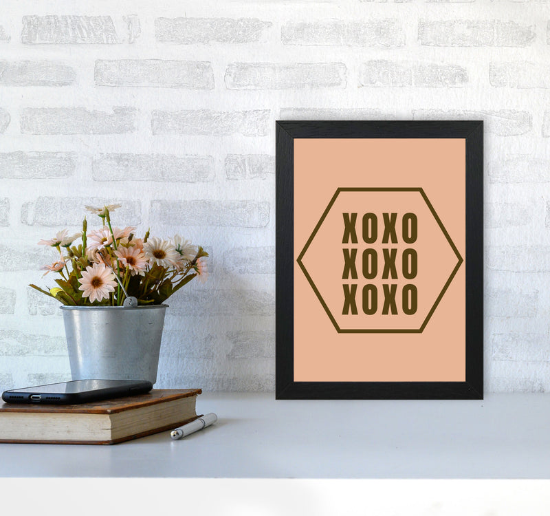 XOXO Art Print by Proper Job Studio A4 White Frame
