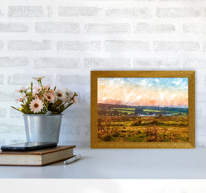 Looking over Dartmoor A4 Print Only
