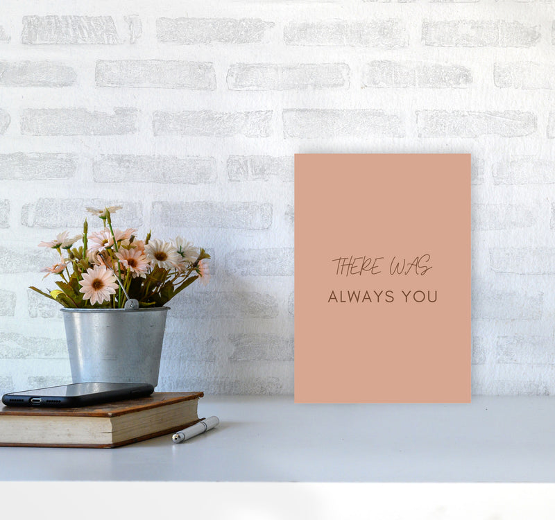 There was you Art Print by Proper Job Studio A4 Black Frame